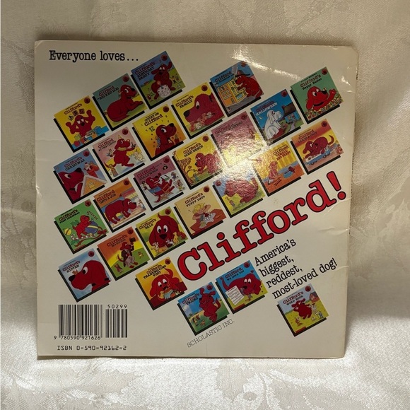 Vintage Clifford's First Valentine's Day Book - Picture 2 of 3